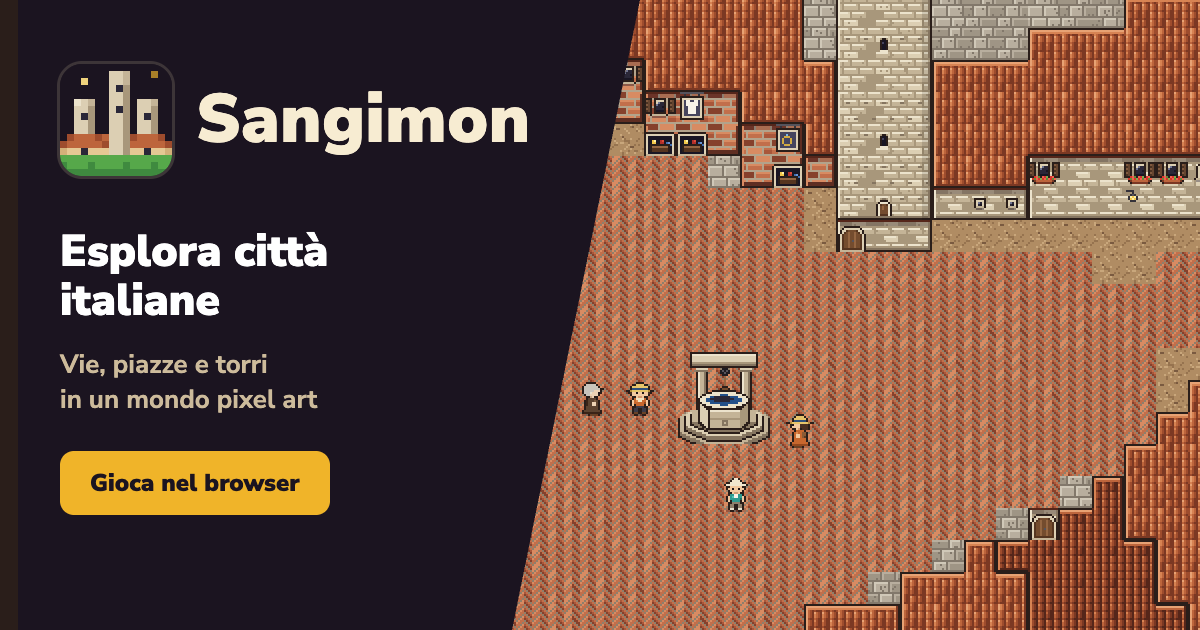 My side project is a multiplayer browser game set in real Italian cities